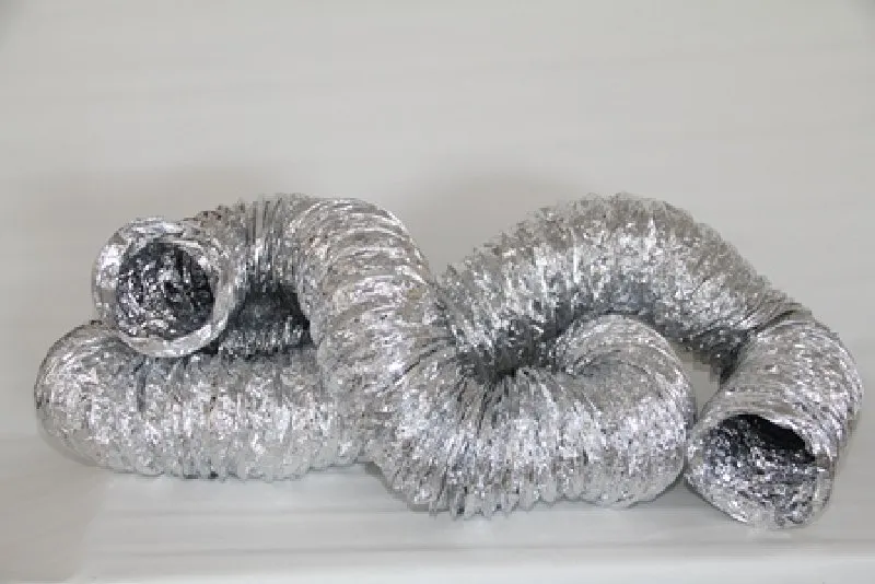 Duto flexível de alumínio para ar condicionado